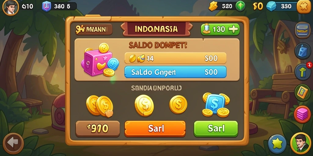 Gambar ketiga memperlihatkan beberapa pemain bersaing dalam mode multiplayer.