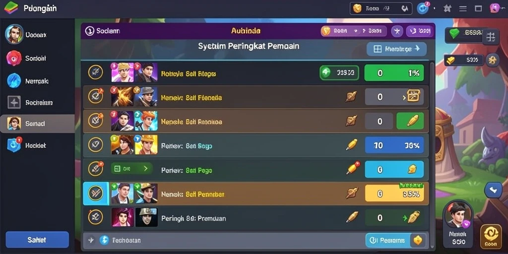 Berbagai mode permainan untuk tantangan lebih seru.