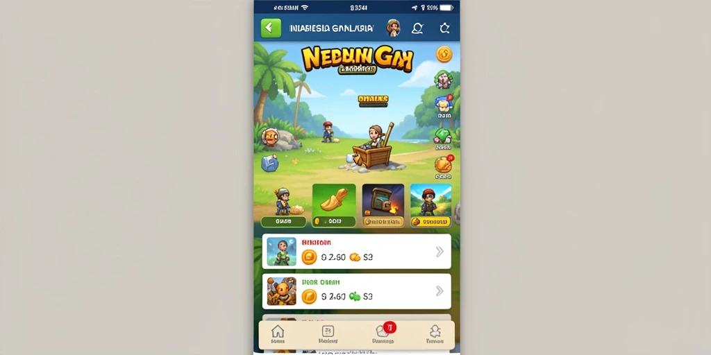 Mode permainan yang seru dan kompetitif.