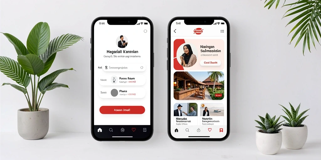 Antarmuka pengguna yang intuitif dan responsif.