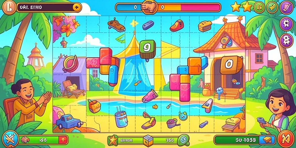 Gameplay yang seru dan penuh tantangan.