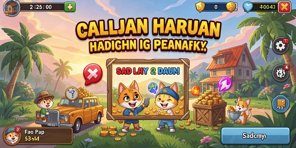 Karakter yang beragam untuk dipilih.