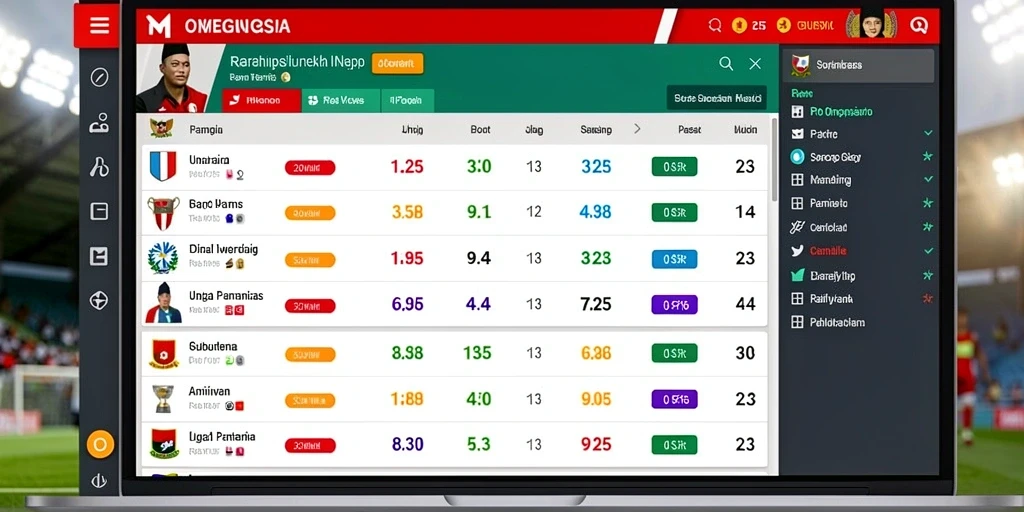Leaderboard menunjukkan posisi Anda dibandingkan pemain lain.