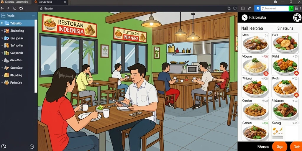 Tangkapan layar: Mode permainan yang menegangkan dan seru.